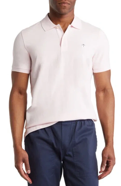 Brooks Brothers Piqué Polo In Ballerina