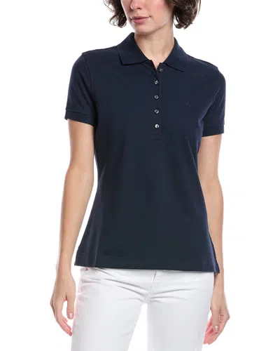 Brooks Brothers Pique Polo Shirt In Blue