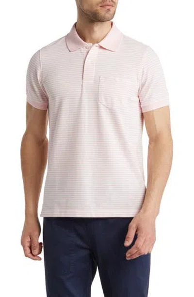 Brooks Brothers Piqué Slim Fit Cotton Polo In Pink