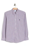BROOKS BROTHERS BROOKS BROTHERS PLAID REGULAR FIT OXFORD BUTTON-DOWN SHIRT