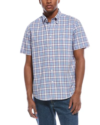 Brooks Brothers Plaid Shirt In Blue