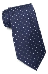 Brooks Brothers B By  Men's Classic Simple Dot Tie In Navy