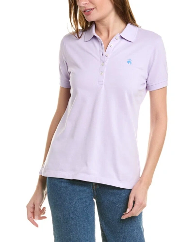 Brooks Brothers Polo Shirt In Purple