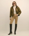 Brooks Brothers Ponte Riding Pants In Green