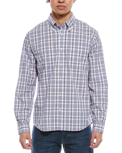 Brooks Brothers Poplin Shirt In Neutral
