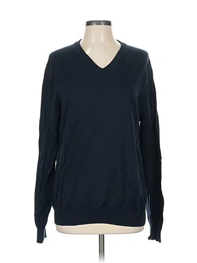Pre-owned Brooks Brothers Pullover Sweater In Blue