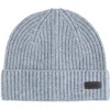 Brooks Brothers Pure Cashmere Rib Cuffed Beanie In Blue