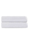 Brooks Brothers Puresoft 2-piece Turkish Cotton Bath Towel Set In White