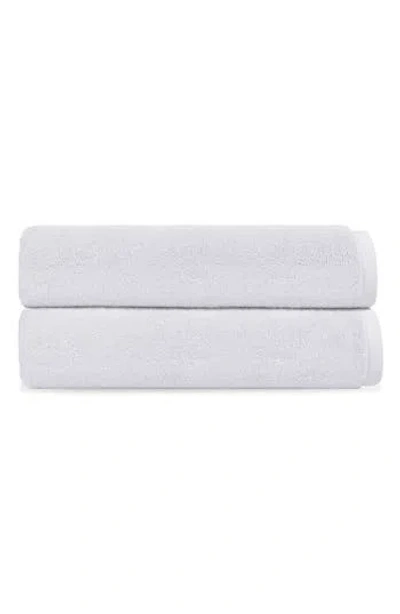 Brooks Brothers Puresoft 2-piece Turkish Cotton Bath Towel Set In White
