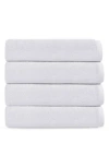 Brooks Brothers Puresoft 4-piece Turkish Cotton Bath Towel Set In White