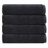 Brooks Brothers Puresoft 4-piece Turkish Cotton Wash Cloths In Anthracite