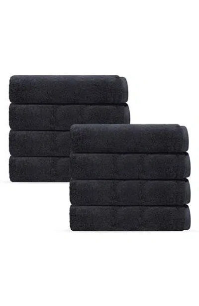 Brooks Brothers Puresoft 6-piece Turkish Cotton Bath Towel Set In Anthracite