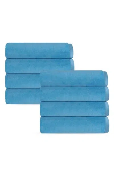 Brooks Brothers Puresoft 6-piece Turkish Cotton Bath Towel Set In Seaglass