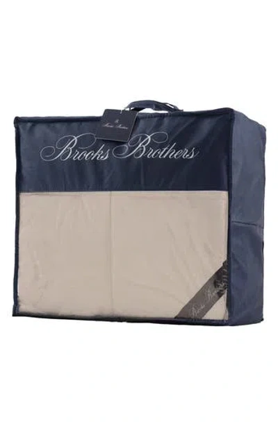 Brooks Brothers Quilted Mattress Topper In Neutral