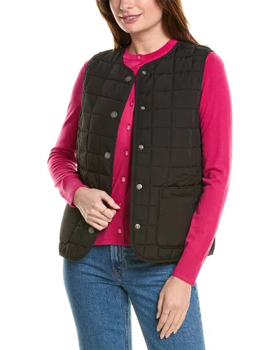 Brooks Brothers Quilted Reversible Vest In Multi