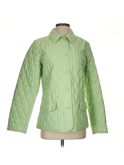 Pre-owned Brooks Brothers Raincoat In Green