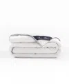Brooks Brothers Rayon From Bamboo Comforter, Queen In White