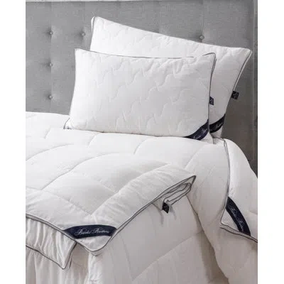Brooks Brothers Rayon From Bamboo Medium Bed Pillow In White