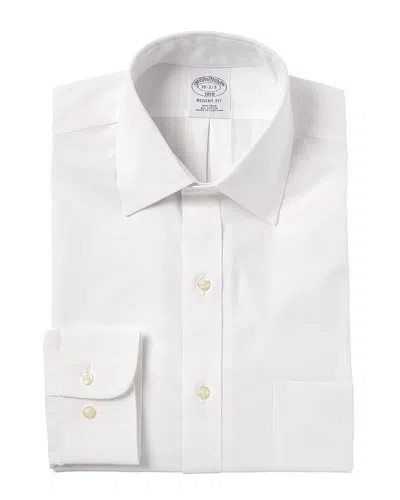 Brooks Brothers Regent Fit Dress Shirt In White