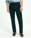 Brooks Brothers Regular Fit Cotton Wide-wale Corduroy Pants | Navy | Size 34 30