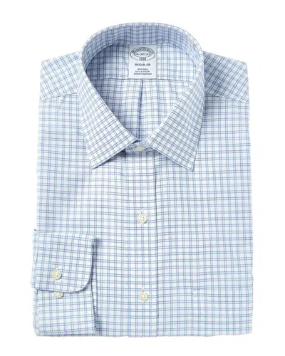 Brooks Brothers Regular Fit Dress Shirt In Blue