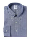Brooks Brothers Regular Fit Dress Shirt In Blue