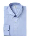 Brooks Brothers Regular Fit Dress Shirt In Blue