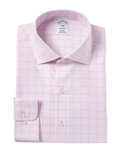 Brooks Brothers Regular Fit Dress Shirt In Pink