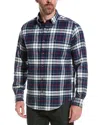 BROOKS BROTHERS REGULAR FIT FLANNEL SHIRT