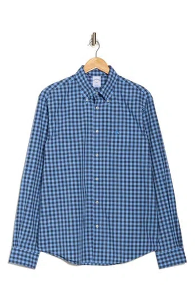 Brooks Brothers Regular Fit Gingham Cotton Button-down Shirt