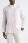 Brooks Brothers Regular Fit Linen Button-down Shirt