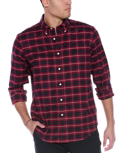 Brooks Brothers Regular Fit Oxford Shirt In Red