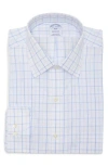 Brooks Brothers Regular Fit Plaid Cotton Dress Shirt