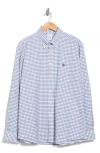 Brooks Brothers Regular Fit Plaid Non-iron Stretch Cotton Oxford Button-down Shirt