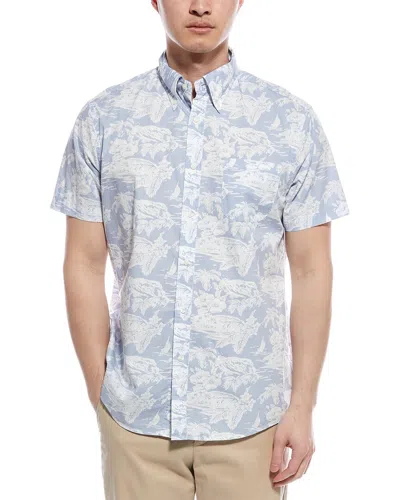 Brooks Brothers Regular Fit Poplin Shirt In White