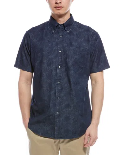 Brooks Brothers Regular Fit Shirt In Blue