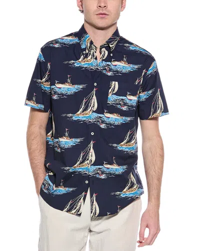 Brooks Brothers Regular Fit Shirt In Blue