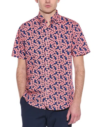 Brooks Brothers Regular Fit Shirt In Red