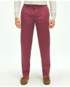 BROOKS BROTHERS REGULAR FIT STRETCH COTTON ADVANTAGE CHINO PANTS