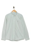 Brooks Brothers Regular Fit Stretch Cotton Button-down Shirt In Bleached Aqua