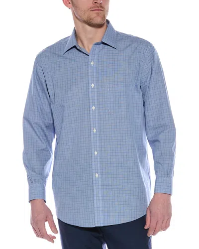 Brooks Brothers Regular Fit Woven Shirt In Blue