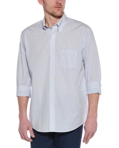 Brooks Brothers Regular Fit Woven Shirt In Blue