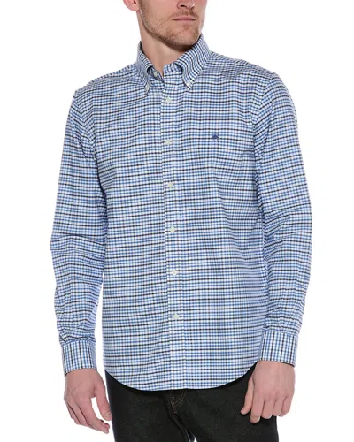 Brooks Brothers Regular Fit Woven Shirt In Blue