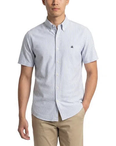 Brooks Brothers Regular Fit Woven Shirt In Blue
