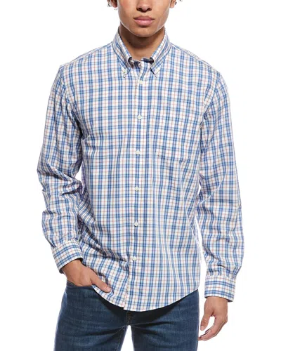 Brooks Brothers Regular Fit Woven Shirt In Blue
