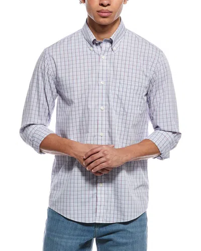 Brooks Brothers Regular Fit Woven Shirt In White
