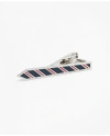 BROOKS BROTHERS REP STRIPE TIE BAR SHOES | NAVY/RED