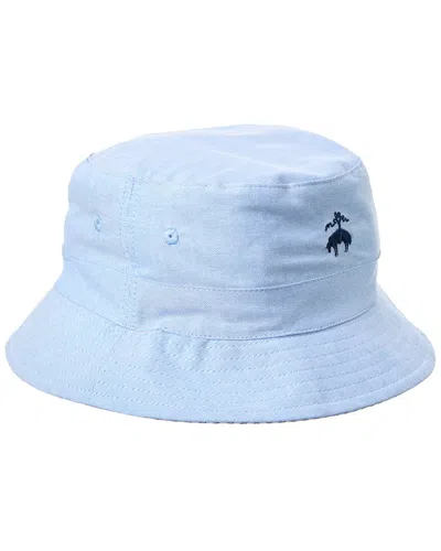 Brooks Brothers Reversible Bucket Hat In Blue