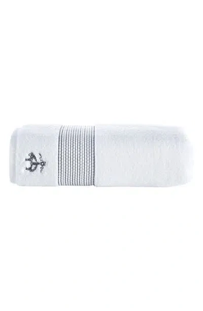 Brooks Brothers Robe Stripe Bath Towel In Gray