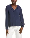 Brooks Brothers Ruffle Blouse
